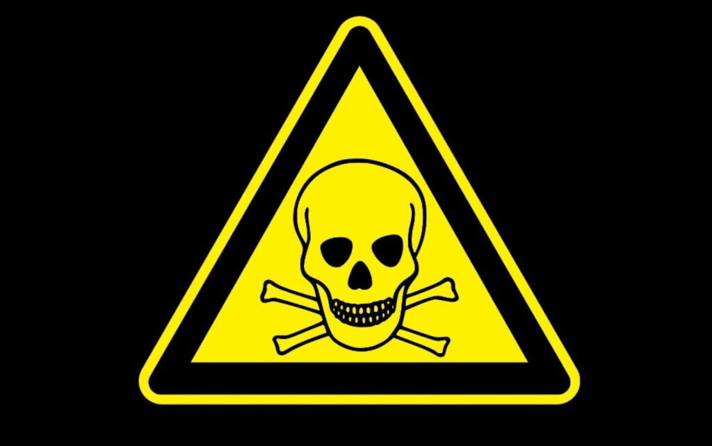 Símbolo de intoxicações